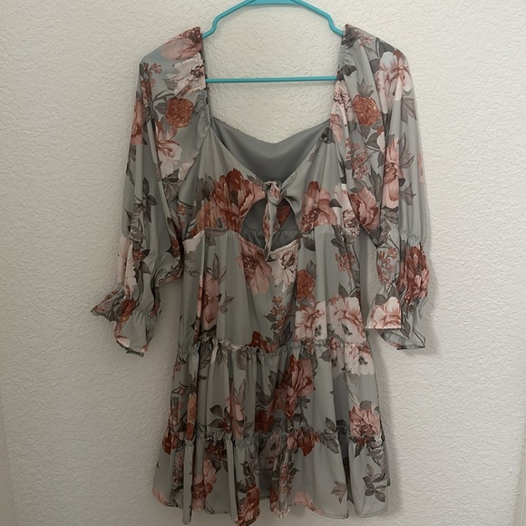 Altar’d State Floral Mini Dress - Picture 2 of 3